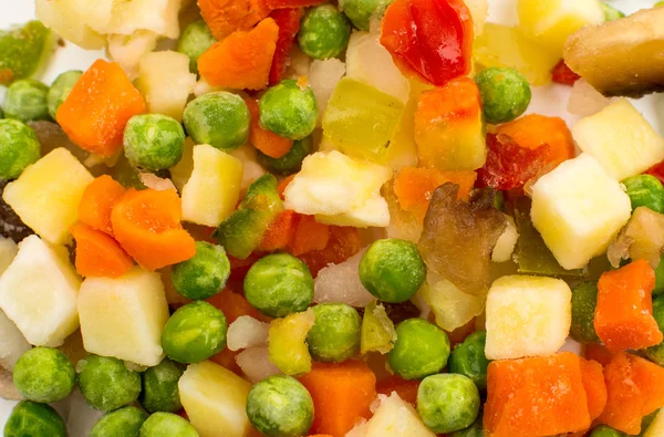 Замороженные овощи для супа — стоковое фото