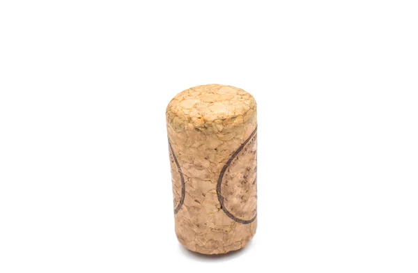 İzole şarap cork — Stok fotoğraf