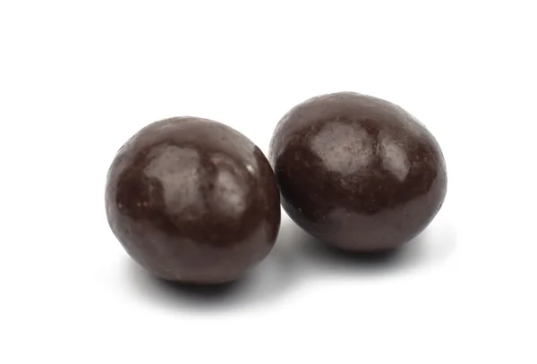 Amêndoas saborosas em chocolate — Fotografia de Stock