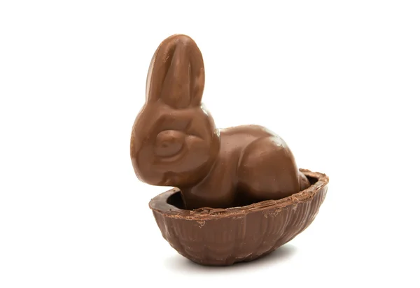 Вкусный шоколадный кролик — стоковое фото