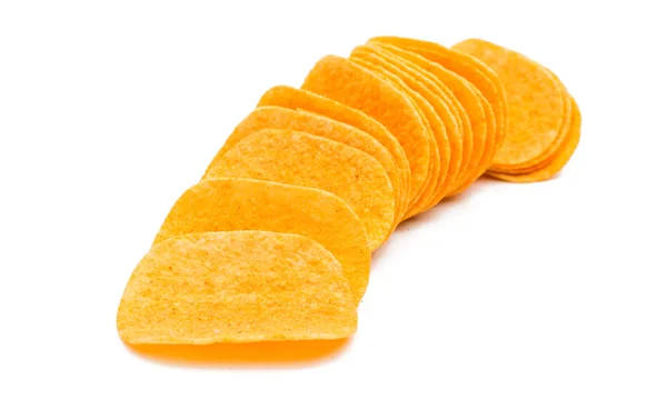 Gebakken aardappels, chips — Stockfoto