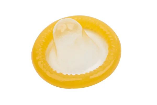 Preservativo disimballato pronto all'uso — Foto Stock