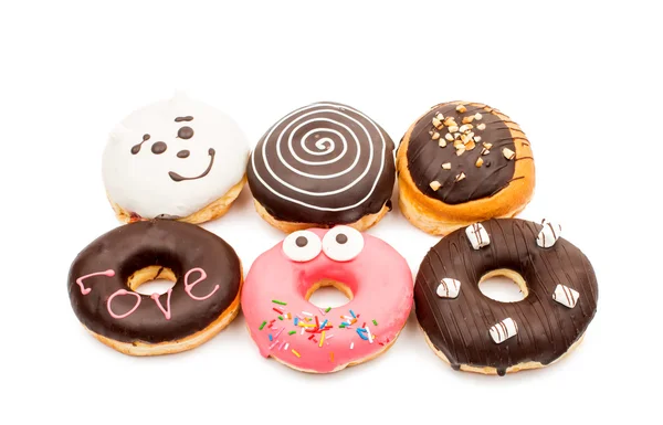 Kreative leckere Donuts — Stockfoto