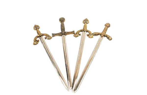 Velhas espadas históricas — Fotografia de Stock