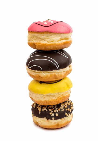 Leckere glasierte Donuts — Stockfoto