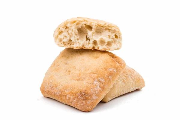 Ciabatta (pão italiano ) — Fotografia de Stock