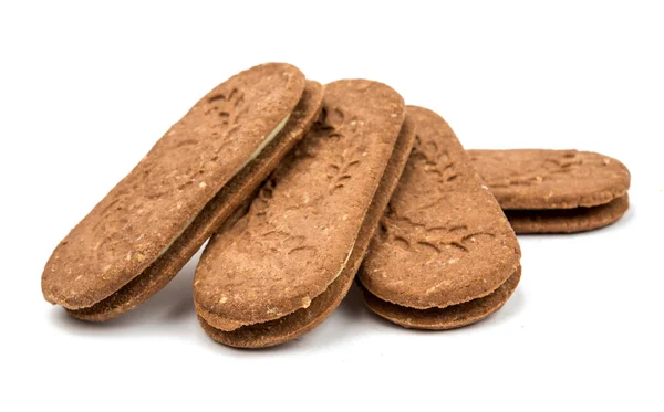 Cookie broodjes met room — Stockfoto