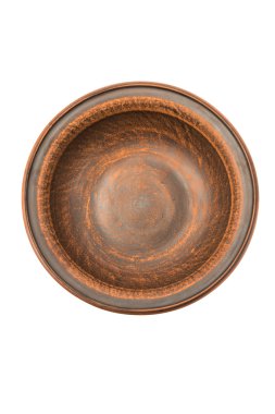 Kahverengi toprak çanak