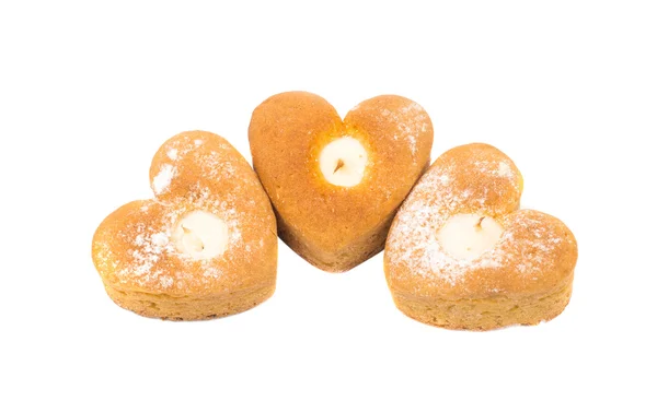 Corazón de galleta — Foto de Stock