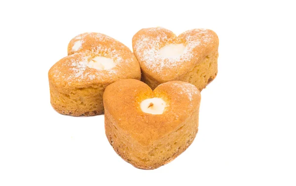 Biscuit heart — Stock Photo, Image