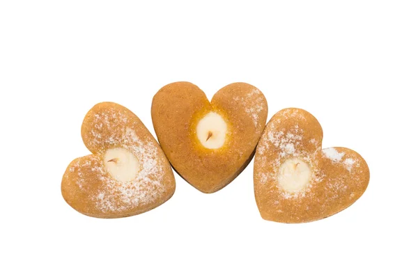 Biscuit heart — Stock Photo, Image