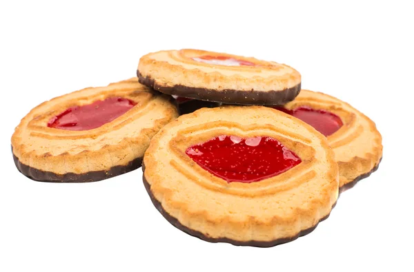 Traditional jam cookies — Stock Photo, Image