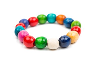 renkli ahşap boncuk 