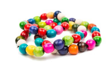 renkli ahşap boncuk 