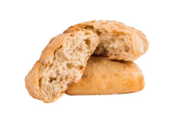 Ciabatta (włoski chleb) — Zdjęcie stockowe