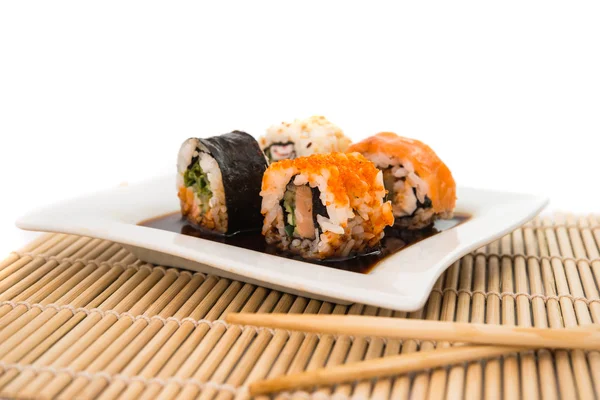 Sushi rollen — Stockfoto