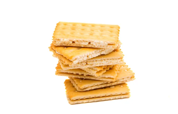 Cracker smörgås — Stockfoto