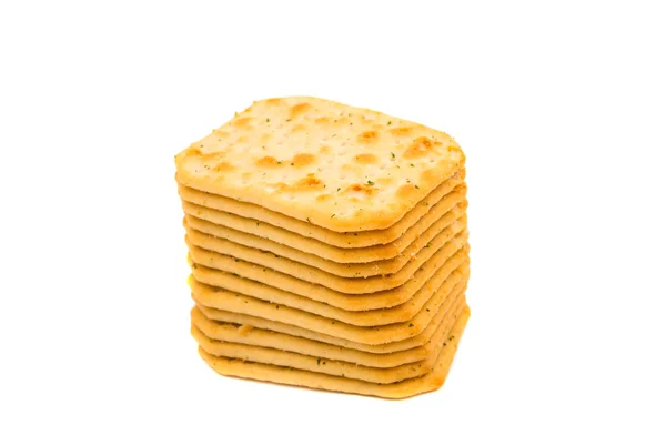 Salzige Cracker — Stockfoto