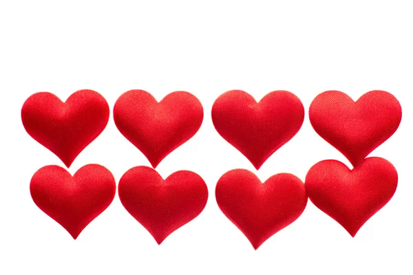 Red hearts — Stock Photo, Image