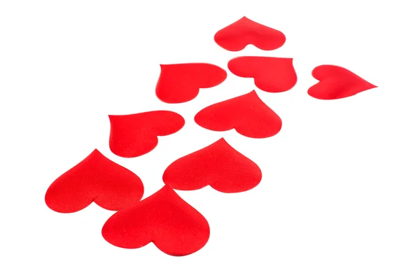 Corazones rojos — Foto de Stock