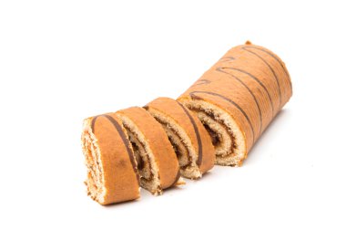 doldurma ile bisküvi rulo 