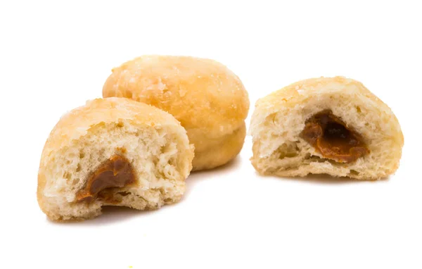 Gefüllte Donuts — Stockfoto