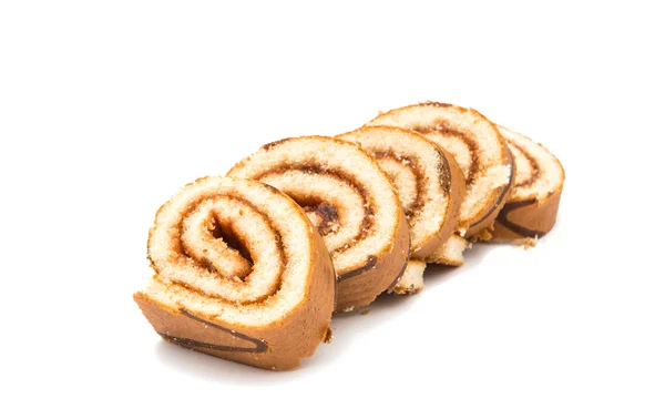 Rolo de biscoito com recheio — Fotografia de Stock