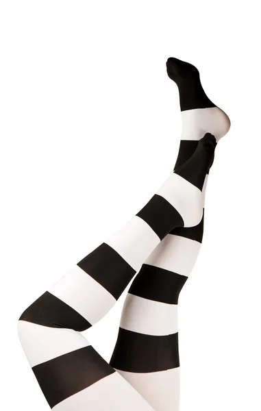 Socks female legs — Stock Photo, Image