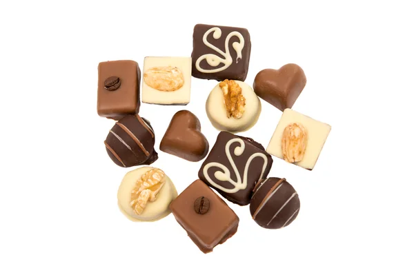 Schokoladenbonbons — Stockfoto