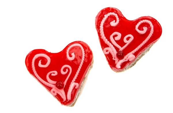 Cake heart — Stock Photo, Image