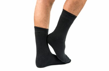 Legs--dan onun pantolon olmadan bir iş adamı.