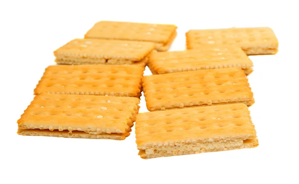 Cracker smörgås — Stockfoto