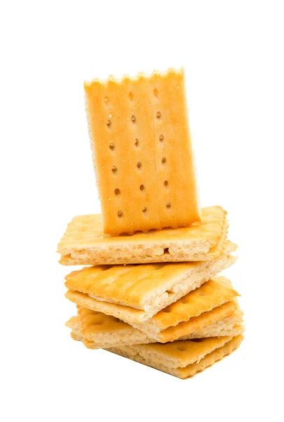 Cracker smörgås — Stockfoto