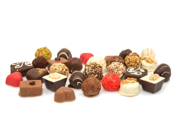 Heerlijke chocolade snoepjes — Stockfoto