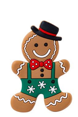 Christmas man isolated on white background