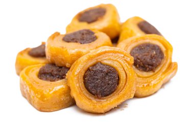 Tulumba beyaz arkaplanda izole edildi