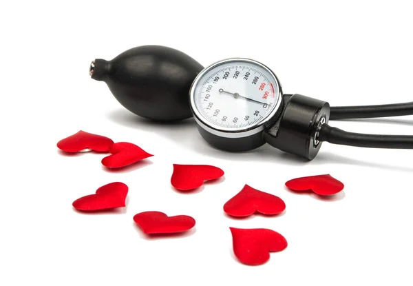 Equipamento médico medidor de pressão arterial — Fotografia de Stock