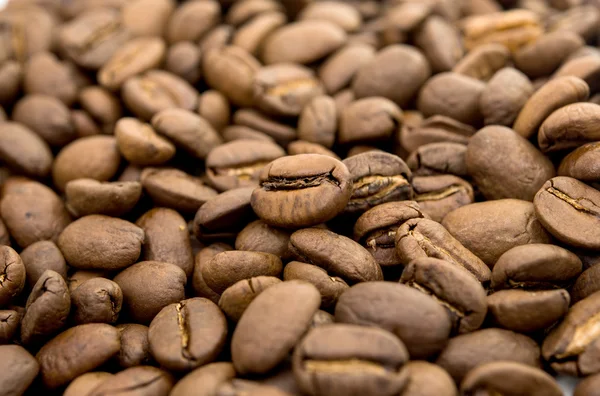 Geröstete Kaffeebohnen Hintergrund Textur. — Stockfoto