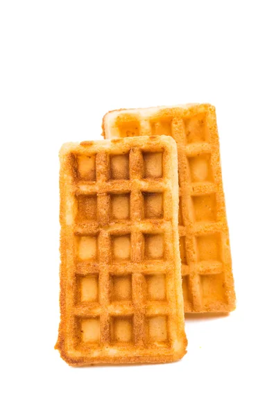 Frisch gebackene belgische Waffeln — Stockfoto