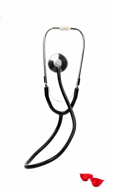 Medical instrument stethoscope — Stock Photo, Image