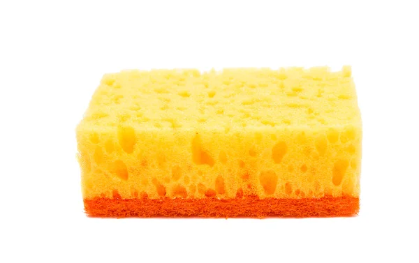 Yellow kitchen sponge — Stock Photo, Image