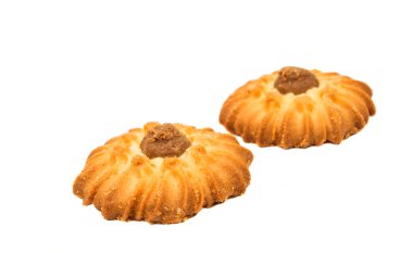 Tereyağlı kurabiye izole