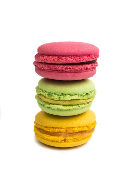 Colorful macaroon stack