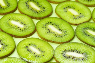 yeşil kivi yakın plan