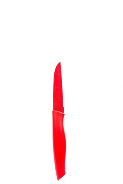 Cuchillo rojo cocinero —  Fotos de Stock