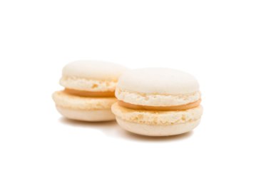 renkli Fransız macarons