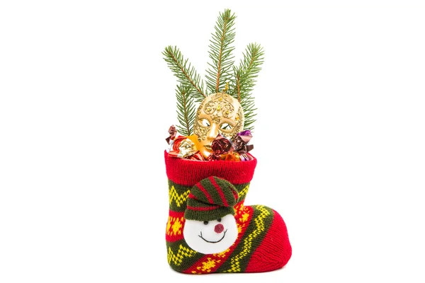 Різдвяні шкарпетки з Колобок — стокове фото