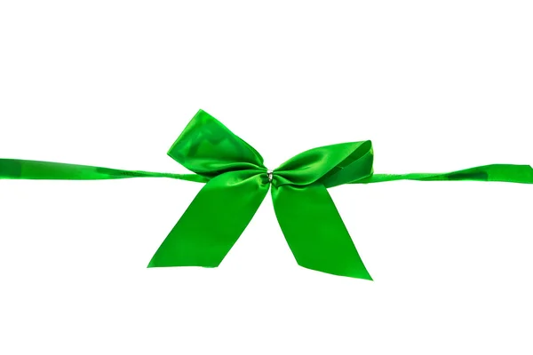 Nastro regalo verde — Foto Stock