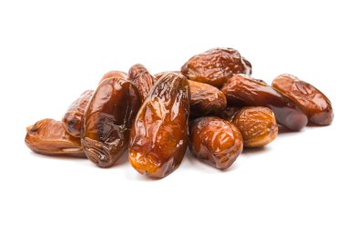  Beyaz arkaplan üzerinde taze tarihler