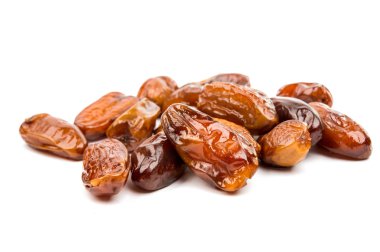  Beyaz arkaplan üzerinde taze tarihler